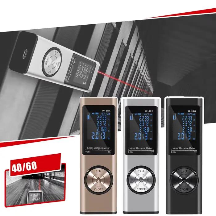 Mini télémètre laser portable - Mesure d'angle et distance pour pêche précise et construction