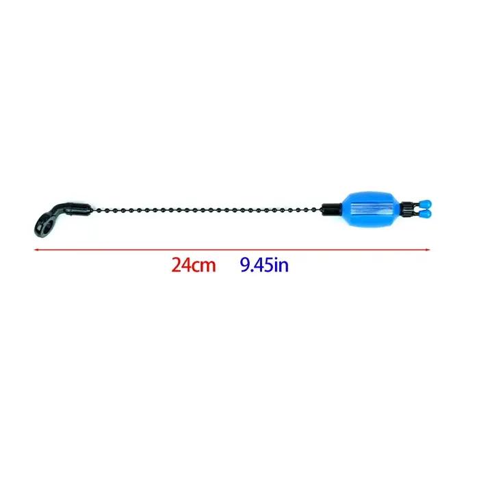 Hirisi 4x Swingers pour alarmes de pêche à la carpe - indicateurs de touche avec clips sécurisés pour ligne