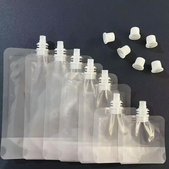 10 pochettes à boisson réutilisables avec bec verseur - Idéales camping randonnée pêche - DIY liquides