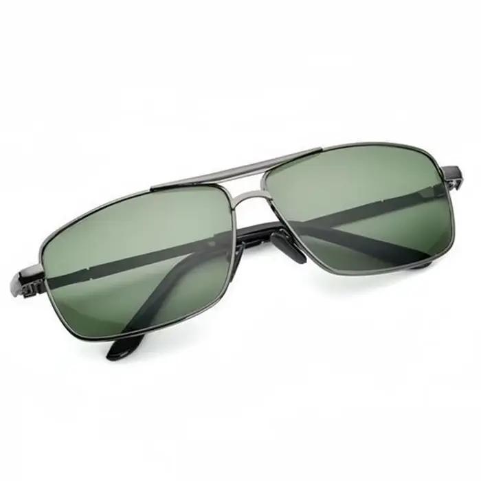 Lunettes pêche monture métal - Verres trempés anti-rayures pour pêche en conditions difficiles