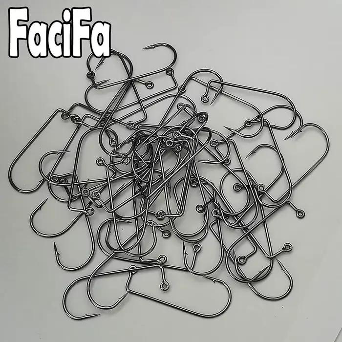 100 Hameçons Jig 90 Degrés pour Montage Mouches - Tailles 6 à 4/0# pour Eau Douce et Salée