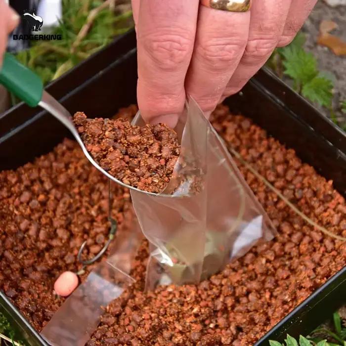 Lot de 50 sacs PVA solubles pour la pêche à la carpe, biodégradables et à dissolution