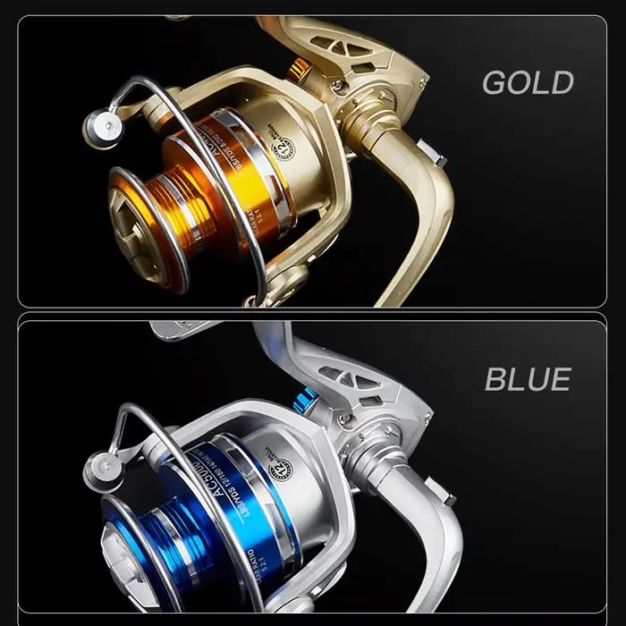 Moulinet spinning BILLINGS AC 5.2:1, 22LB de drag, bobine métal - Pêche eau douce et mer