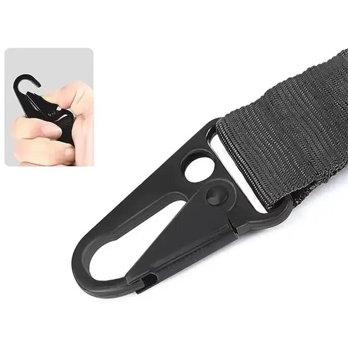 Bretelle épaule deux points pour fusil de chasse avec boucle métal ajustable aventure pêche outdoor