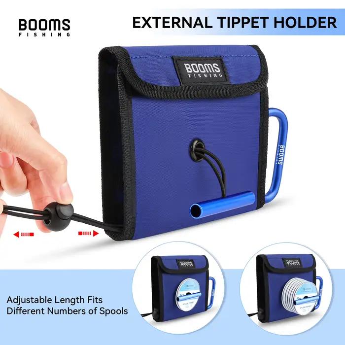 Boite rangement pêche Booms Fishing SH2 - 10 poches étanches pour mouches et bas de ligne