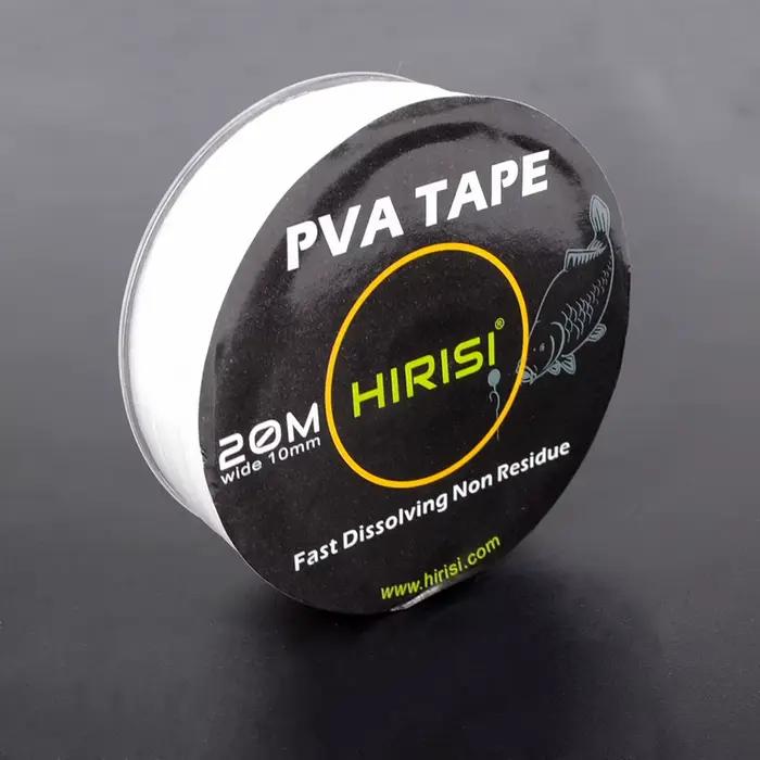 Ruban PVA 10mm x 20m soluble pour pêche à la carpe avec film hydro-soluble