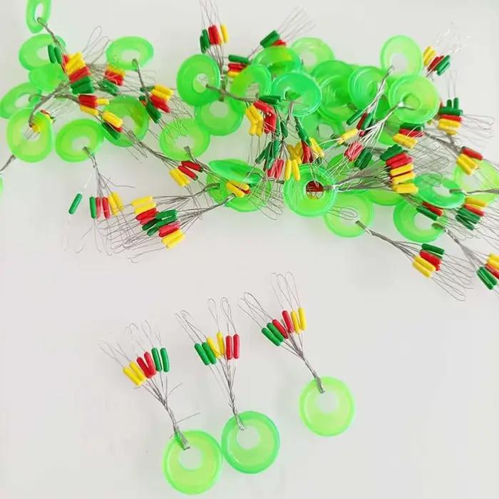 600 stop-flotteurs caoutchouc 100 groupes ovales pour ligne de pêche - accessoires montage