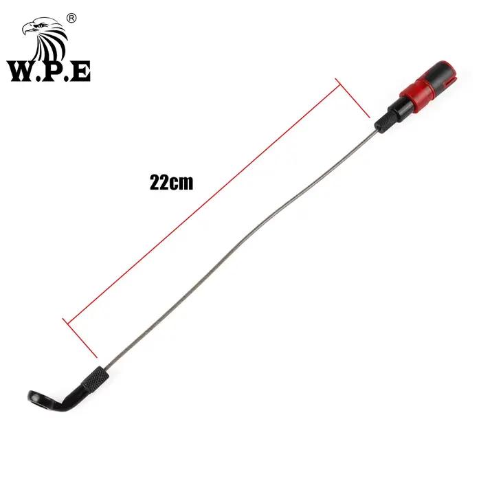 Swingeur de pêche à la carpe multicolore W.P.E - Indicateur LED électronique pour appâts et amorces