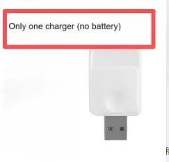 Flotteur lumineux rechargeable USB CR425 - Batterie pour lumière électronique pêche nocturne avec chargeur
