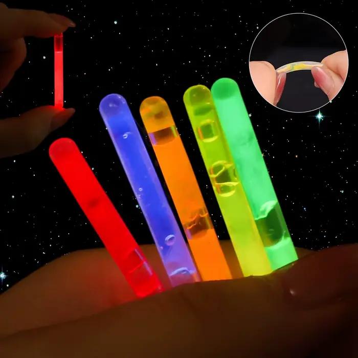Bâtonnets fluo luminescents pour pêche de nuit, 10 à 100 pièces, lumière pour flotteur et canne