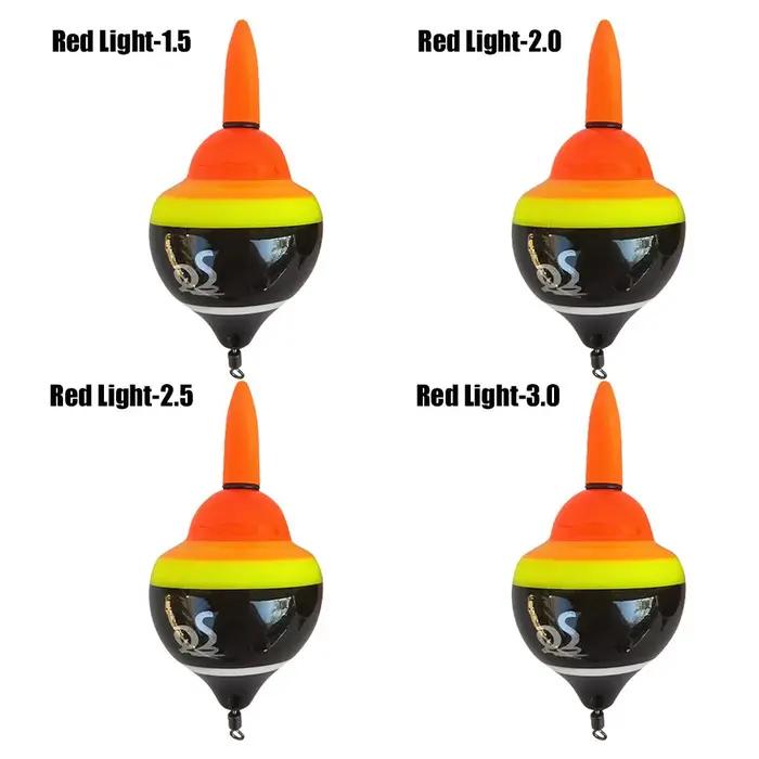 Flotteurs de pêche mer roche avec bâton lumineux - Accessoires pêche insertion lumineuse