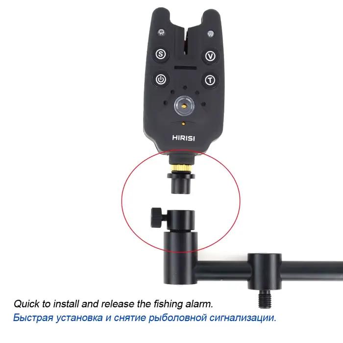 Connecteur rapide pour pêche à la carpe AQ208 - Pour rod pod, bank sticks et barres de buzzer