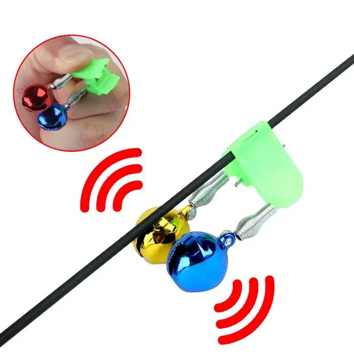 Cloches alarmes multicolores pour canne à pêche carpe - 10 pièces NGB - Accessoires feeder et top tip