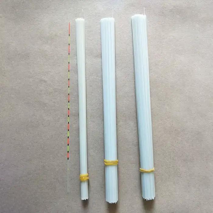 10 Bâtonnets Fibre de Verre Coniques 28cm pour DIY Leurres Calamar Flotteurs et Matériel Queue Pêche