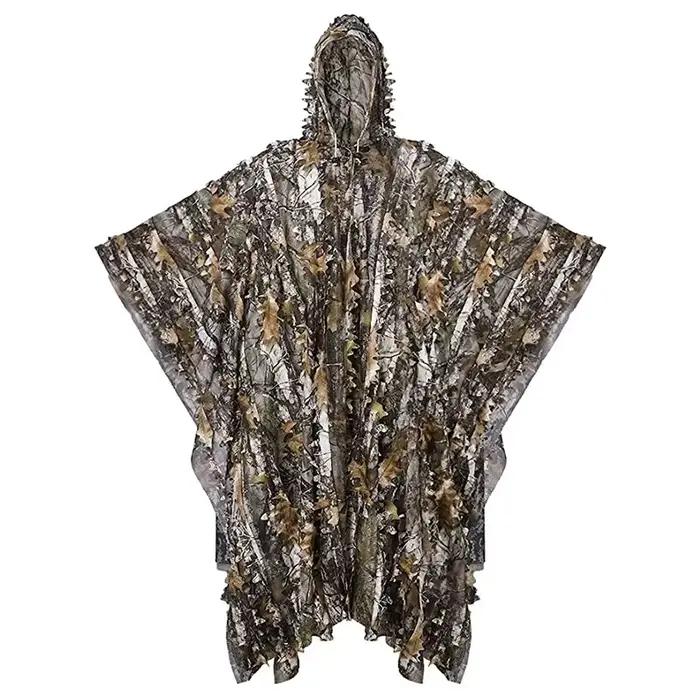 Veste champ équipement observation oiseaux Ghillie - tenue camouflage chasse pêche tactique homme