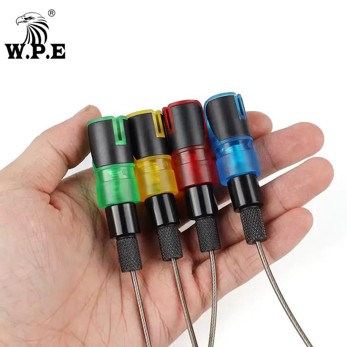 Swingeur de pêche à la carpe multicolore W.P.E indicateur LED électronique pour appâts amorces pêcheur efficace nocturne occasionnels sorties couvertes