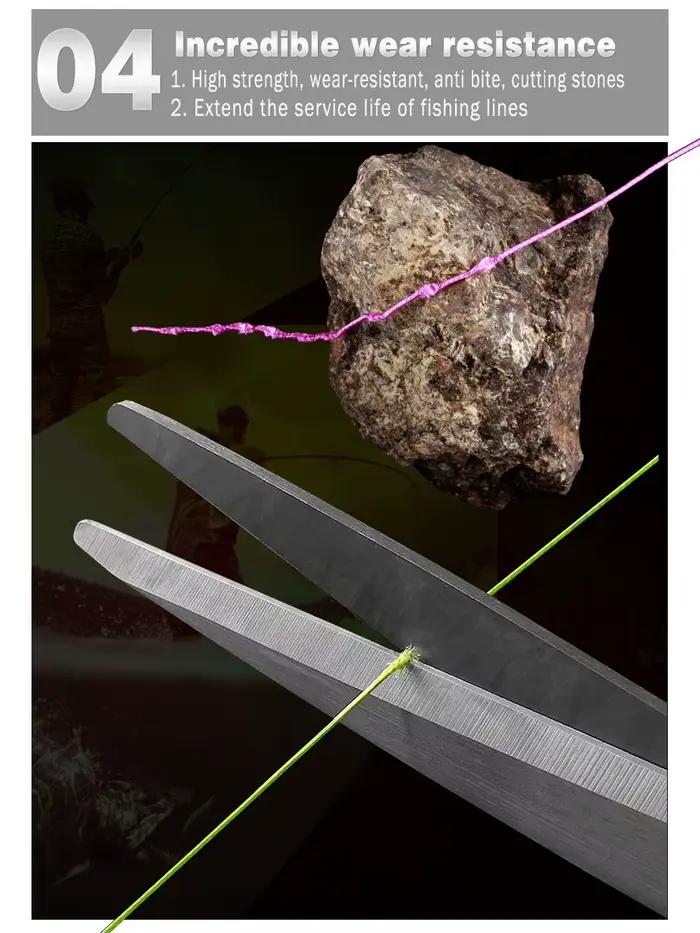 Ligne de pêche JOSBY 12 brins tresse PE multifilament Japon pour carpe et mouche, 300m 500m