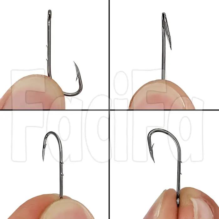 Hameçons baitholder 200pcs pour carpe gros barbus acier haute teneur carbone - Pêche feeder