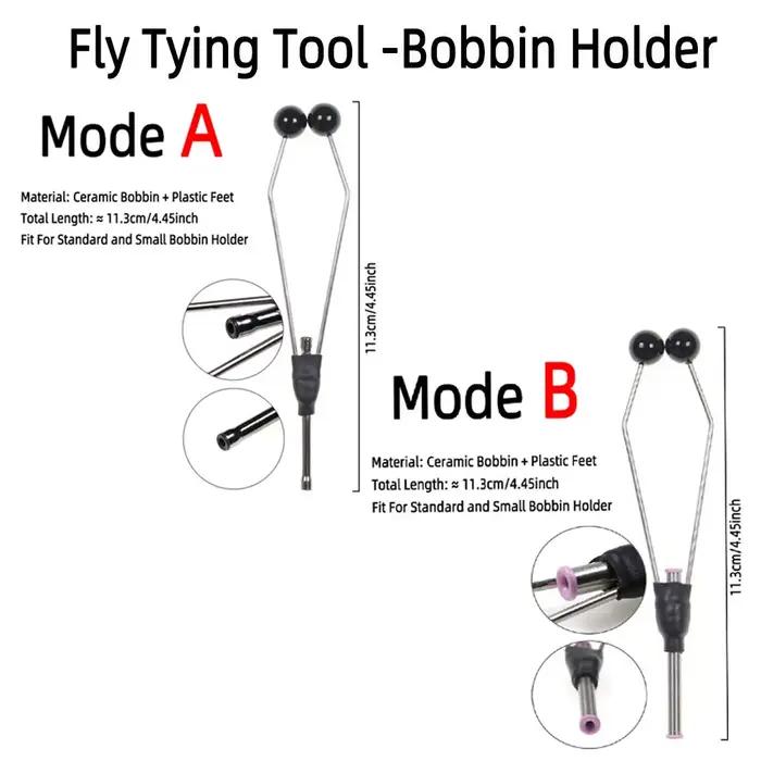 Bobbin ceramique fly tying - porte-fil bicéramique pour mouches sèches nymphes streamers