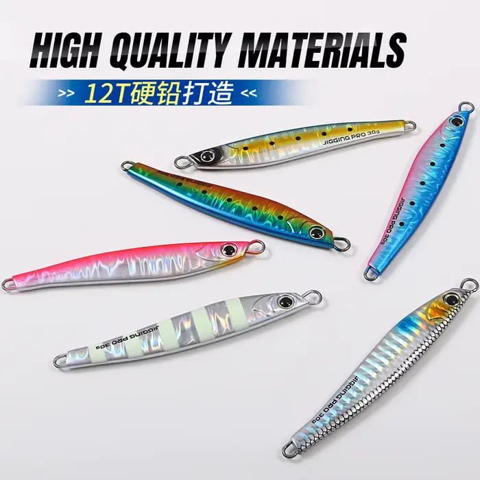 Leurre métal Jig Jugulo 15g à 60g pour le jigging et le casting depuis le bord