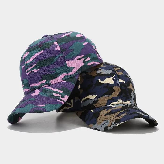 Casquette camouflage 19 couleurs pêche - Chapeau ajustable homme femme pour pêche outdoor