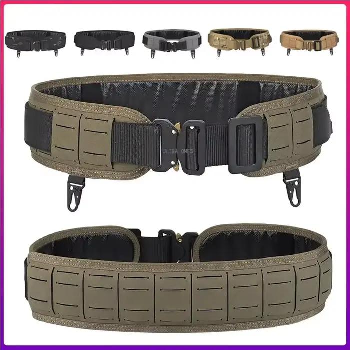 Ceinture taille tactique Molle pour war game paintball airsoft et équipement pêche sportive