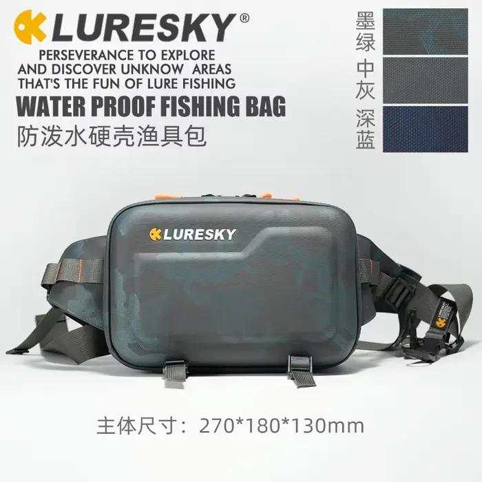 Sac pêche LURESKY étanche multifonction - Sac à dos, bandoulière et sac banane haut de gamme