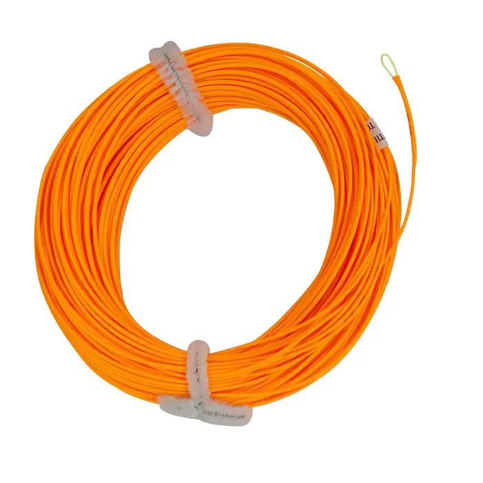 Ligne de pêche à la mouche flottante Aventik100FT WF1F-WF9F pour truite, basse et saumon - PVC tressé