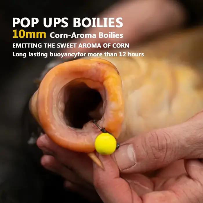 Bouillettes pop-up saveur patate douce 10-16mm - appât premium pour grosses carpes en eau libre
