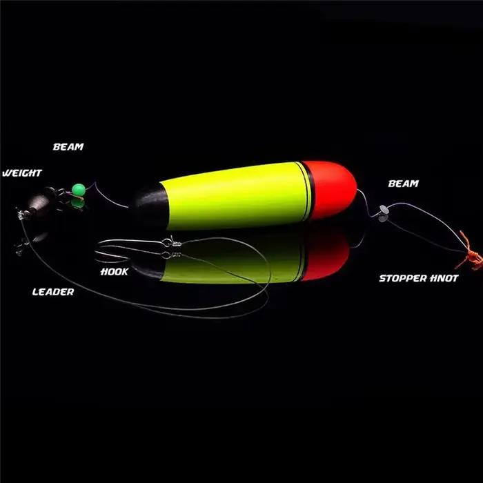 Flotteur pêche EVA élastique 5g-200g - Boya flottabilité optimale pour rochers et mer agitée