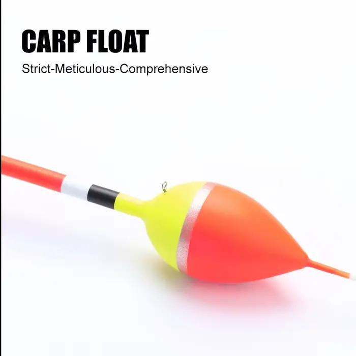 Lot de 5 flotteurs verticaux en sapin de Barguzine - Taille 1g-4g pour pêche précise