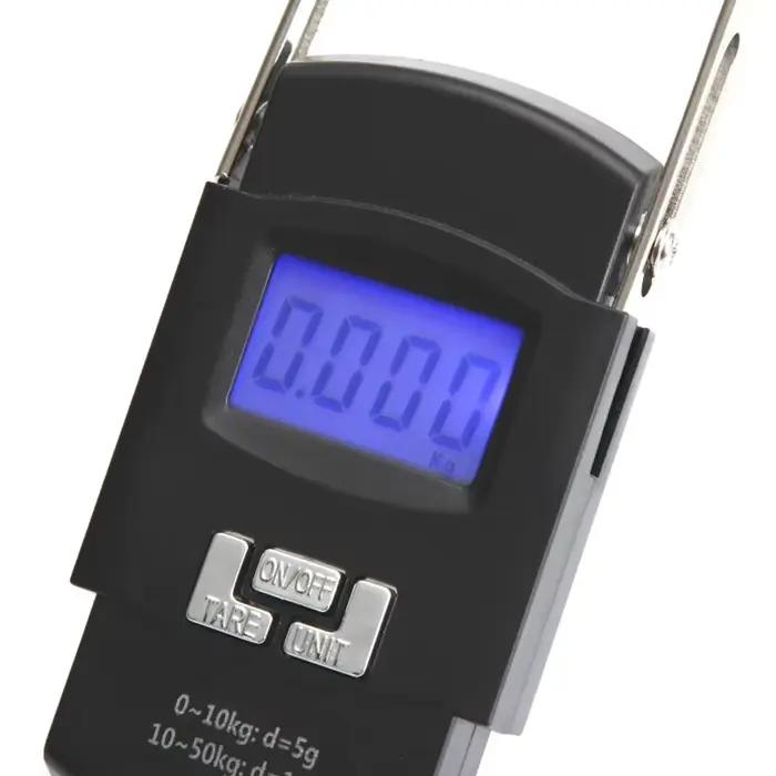 Balance pêche électronique 50kg LCD rétroéclairé - Pèse-poissons portable pour dropshipping et pêcheurs