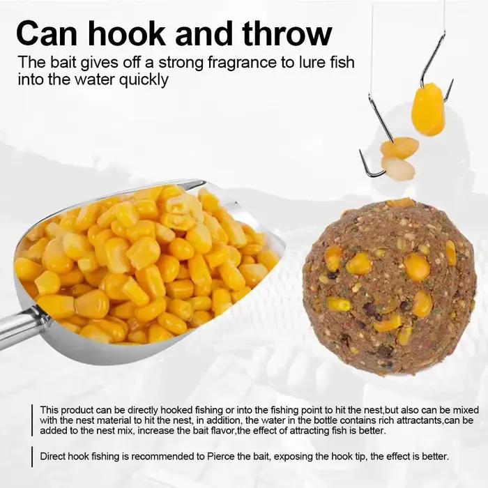 Appât maïs frais 180g pour carpe herbivore et amour noir pêche lac réservoir poissons d'eau douce occaions spéciales