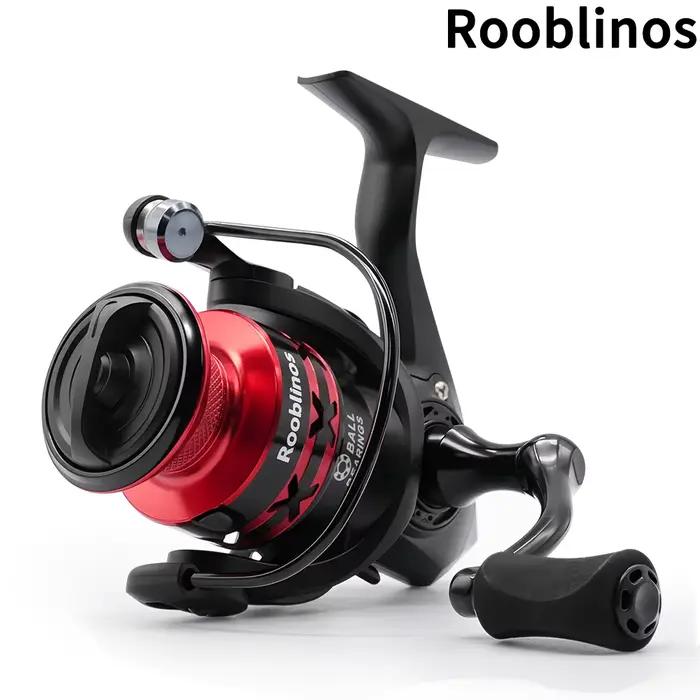 Moulinet Spinning Rooblinos HT pour truite et carpe avec bobine métal interchangeable gauche/droite