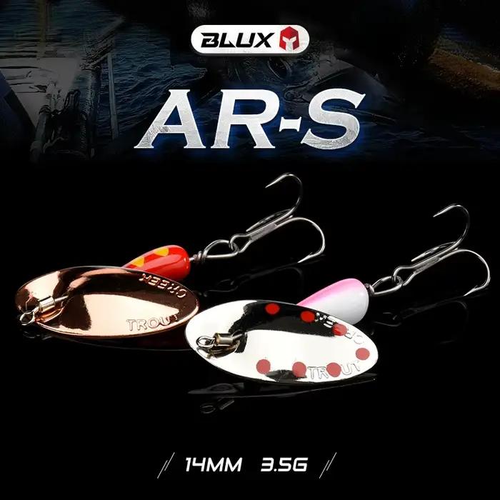 Leurre métal BLUX AR-S 3.5g cuivre laiton - Cuiller tournante pour truite en rivière