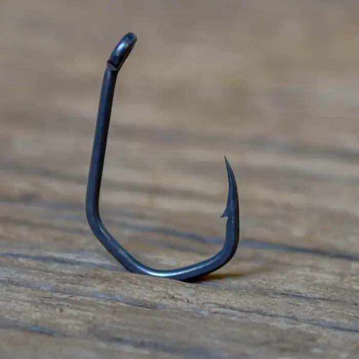 Hameçons carpe micro-barbés acier carbone PTFE 30 pièces Hirisi X919 accessoires pêche durable