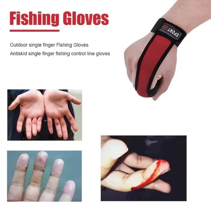 Gants de pêche doigt unique respirants anti-dérapants anti-coupure accessoire matériel pêche extérieur