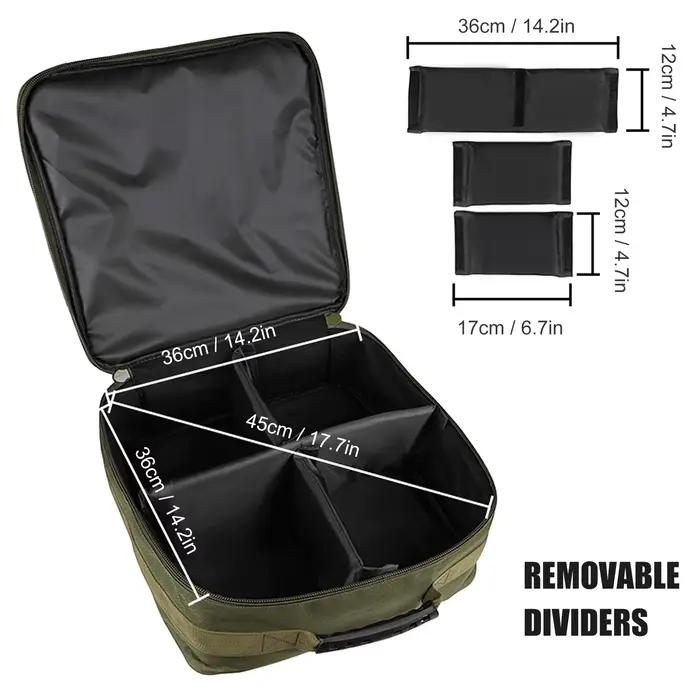 Étui de rangement pour moulinets spinning série 500-10000 avec sac de transport et accessoires de pêche