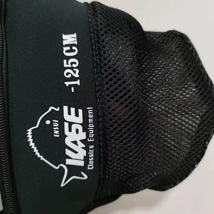 Sac de transport pour canne à pêche 115-140cm pliable en nylon - étui portable pour rock fishing