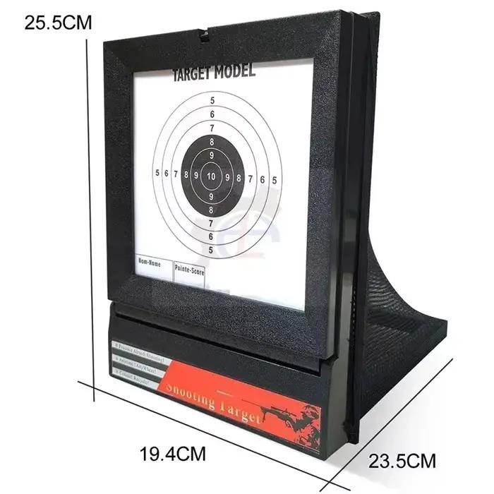 Système cible airsoft AEG complet avec filet et support - Pour entraînement BB pellets indoor outdoor