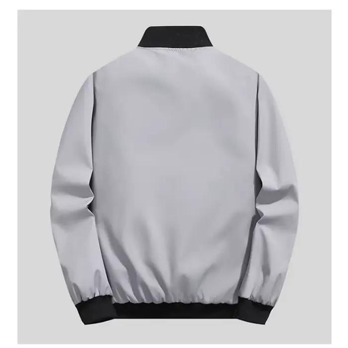 Veste décontractée homme pêche printemps automne coupe-vent zip confortable vêtements outdoor