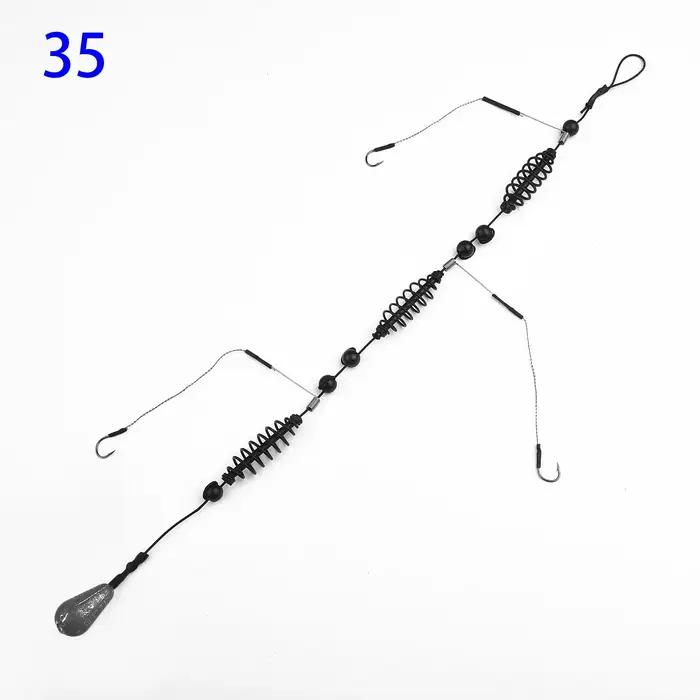 Cage amorçage hameçon leurre artificiel pour pêche silure carpe avec porte-appât
