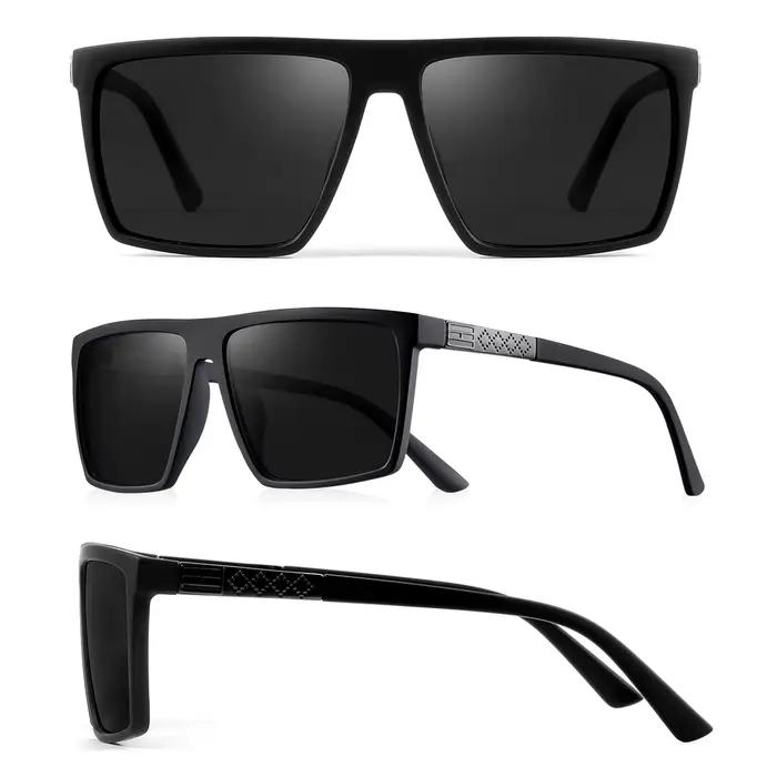 Lunettes polarisées vintage carrées CRIXALIS pour pêche - Anti-reflets protection UV400