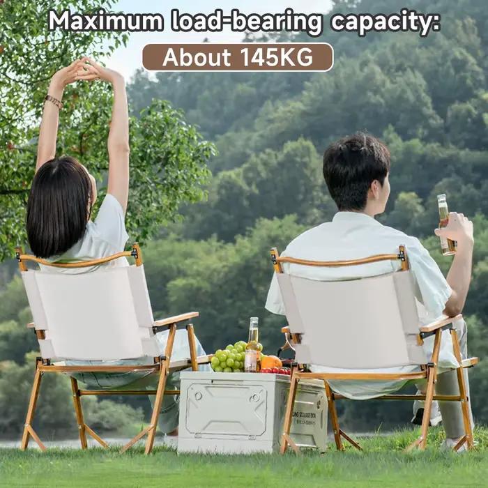 Chaise Kermit pliante aluminium ultra-légère pour pêche itinérante et randonnée pêche en montagne