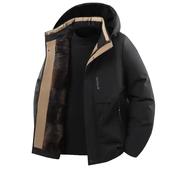 Veste chaude hiver pêche coupe-vent matelassée confortable et polyvalente pour loisirs extérieurs