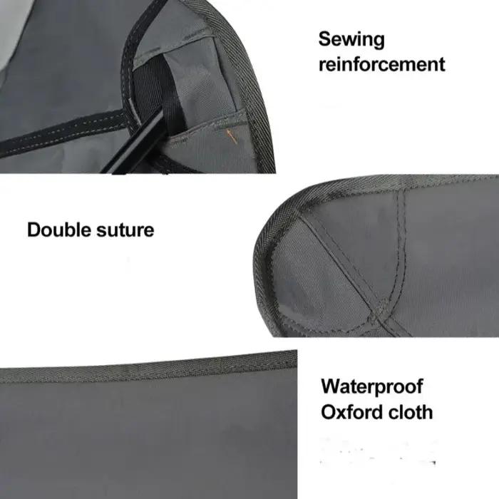 Chaise pliante rotative détachable TINSOL avec sac de pêche intégré pour randonnée légère