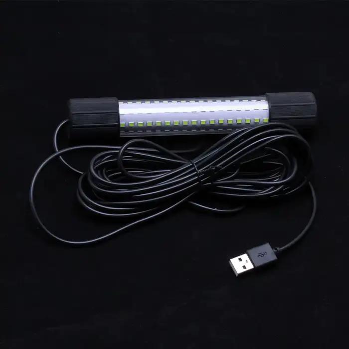 Lampe de Pêche LED Sous-Marine USB - Lumière Portable Multi-Couleurs Haute Luminosité Nuit