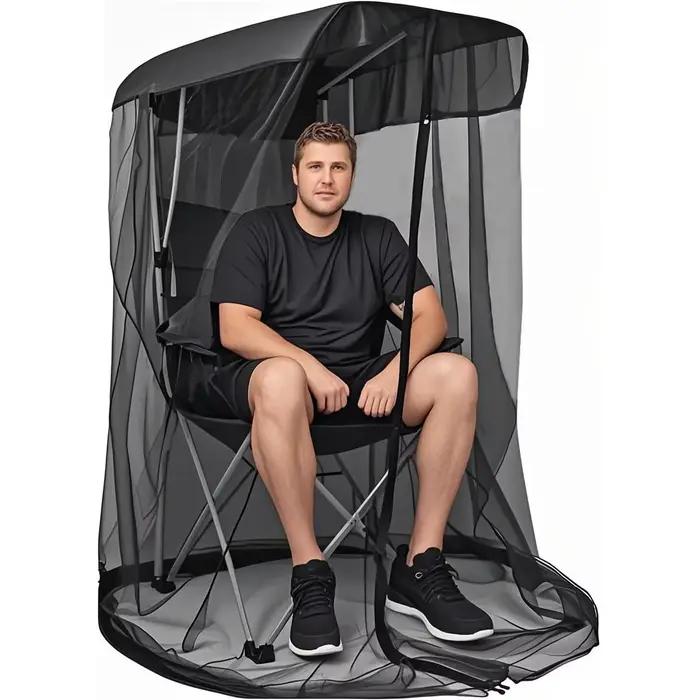 Moustiquaire pour chaise balançoire de pêche - protection anti-moustiques jardin et extérieur