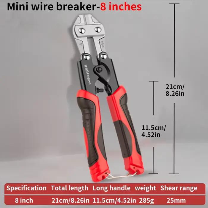 Pince multifonctionnelle en acier chrome vanadium pour coupe de fils et barres d'acier multifonctionnelle à offrir pour bricolage et construction