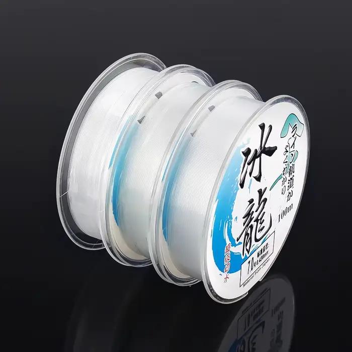 Ligne de pêche DNDYUJU nylon japonais 100M pour eau douce et mer - Matériau haute résistance